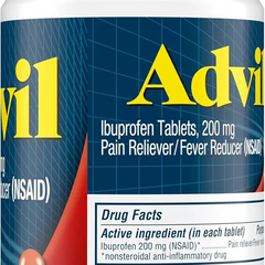 Viên uống Advil 200mg - Giảm Đau, Hạ Sốt Hiệu Quả - Hộp 300 Viên Chính Hãng Từ Mỹ