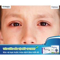 Viên uống bổ mắt Optiway 30 viên - Tăng cường thị lực, giảm nhức mỏi và khô mắt, bảo vệ mắt khỏi ánh sáng xanh.