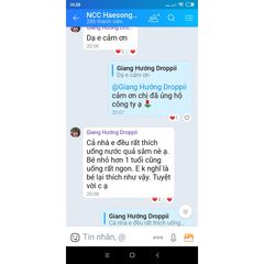 Nước Uống Quả Sâm Hàn Quốc Haesong Vina - Tăng Cường Sức Khỏe, Cải Thiện Giấc Ngủ, Hộp 10 Chai Cho Người Ốm Dậy