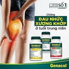 Viên Uống Xương Khớp Genacol Canada - Giải Pháp Tái Tạo Sụn Khớp, Giảm Đau và Hạn Chế Thoái Hóa Khớp, 90 Viên
