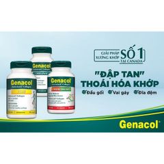 Viên Uống Xương Khớp Genacol Canada - Giải Pháp Tái Tạo Sụn Khớp, Giảm Đau và Hạn Chế Thoái Hóa Khớp, 90 Viên