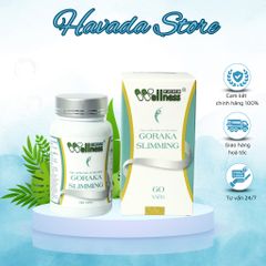 Viên Uống Giảm Béo Goraka Slimming Giúp Giảm Cân An Toàn, Hiệu Quả Hộp 60 Viên