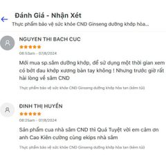 Nhân Sâm CND Ginseng Dưỡng Khớp Hòa Tan 400mg - Hỗ Trợ Giảm Đau Khớp & Thoái Hóa Khớp từ Nhân Sâm Canada