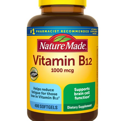 (Date 9/2026) Viên uống bổ sung Vitamin B12 Nature Made 1000mcg 400 viên - Hàng Mỹ