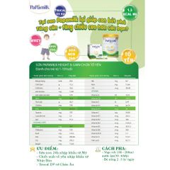 Sữa Tăng Cân, Chiều Cao Cho Trẻ PaPamilk Height & Gain Sữa Non 24H Tổ Yến - Dinh Dưỡng Tăng Cường Sức Đề Kháng, Phát Triển Toàn Diện