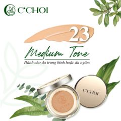 Phấn Nước Cushion C'CHOI - Mịn Da, Nâng Tone, Giữ Ẩm, Chống Nắng - Mỹ Phẩm Xanh Tự Nhiên, Phù Hợp Cho Mọi Loại Da