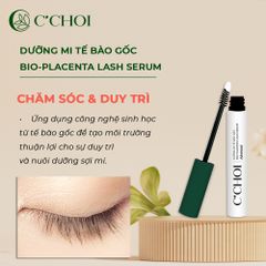 Dưỡng Mi Tế Bào Gốc C’Choi 5ml - Serum Chăm Sóc Mi Cong Dài, Chắc Khỏe Hiệu Quả Sau 5-7 Ngày