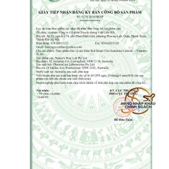 Kẹo Canxi & Vitamin D Dạng Nhai Nature's Way Vita Gummies cho Trẻ Em - Hỗ Trợ Phát Triển Xương Răng, 60 Viên Nhập Khẩu Úc