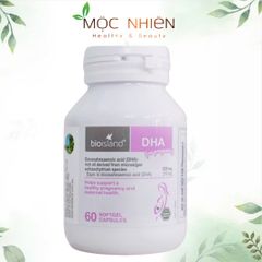 Viên Uống DHA Bio Island Cho Phụ Nữ Mang Thai - Hỗ Trợ Phát Triển Trí Não & Thị Giác Thai Nhi - 60 Viên Lành Tính