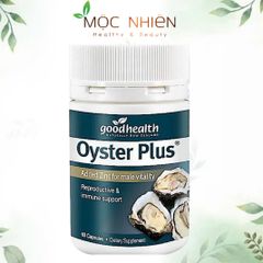 Viên uống Oyster Plus Goodhealth 60 viên - Hỗ trợ sức khỏe sinh sản và miễn dịch cho nam giới - Tăng cường năng lượng và sức đề kháng