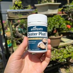 Viên uống Oyster Plus Goodhealth 60 viên - Hỗ trợ sức khỏe sinh sản và miễn dịch cho nam giới - Tăng cường năng lượng và sức đề kháng