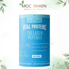 Bột Collagen Peptides Vital Proteins Không Mùi Vị - Hỗ Trợ Sức Khỏe Da, Tóc, Móng và Khớp - Giàu Amino Acid Thiết Yếu