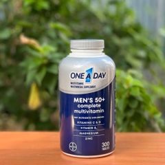 Vitamin Tổng Hợp One A Day Men's 50+ - Hỗ Trợ Sức Khỏe Nam Giới Trên 50 Tuổi - 300 Viên Mỹ