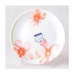Đĩa Thủy Tinh Nông Lòng Sweet 19cm Luminarc - Chịu Nhiệt, Chống Xước, Hoa Văn Sang Trọng, Dùng An Toàn Trong Lò Vi Sóng