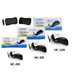 Nam châm chà hồ Sobo MC - 60 80 120 200 - Vệ sinh bể cá, loại bỏ tảo và rêu hiệu quả, thiết kế tiện lợi và an toàn cho kính