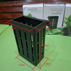 Giỏ Trồng Cây Thủy Canh Móc Treo Bể Cá Tép - Thiết Kế Tiện Lợi, Tăng Tính Thẩm Mỹ Cho Bể Thủy Sinh