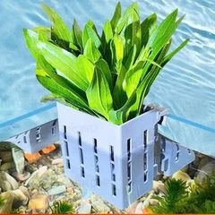 Giỏ Trồng Cây Thủy Canh Móc Treo Bể Cá Tép - Thiết Kế Tiện Lợi, Tăng Tính Thẩm Mỹ Cho Bể Thủy Sinh