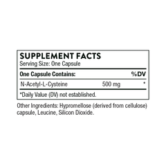 Viên Uống Gan THORNE NAC N-Acetyl-L-Cysteine 90 Viên - Bổ Sung Hỗ Trợ Sức Khỏe Gan và Tăng Cường Miễn Dịch