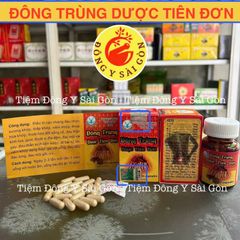 Đông Trùng Hạ Thảo Dược Tiên Đơn 30 Viên - Sản Phẩm Thiên Nhiên Hỗ Trợ Khỏe Mạnh, Ngày Dùng 2-3 Viên