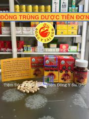 Đông Trùng Hạ Thảo Dược Tiên Đơn 30 Viên - Sản Phẩm Thiên Nhiên Hỗ Trợ Khỏe Mạnh, Ngày Dùng 2-3 Viên