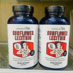 (có bill nhập) Viên Uống Chống Tắc Tia Sữa Legendairy Milk Sunflower Lecithin Mỹ 200 viên.