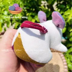 Thú Nhồi Bông Con Chuột Thổ Cẩm Dân Tộc Thái - Quà Tặng Đáng Yêu Cho Bé Yêu, Chất Liệu Vải Thổ Cẩm Mềm Mại