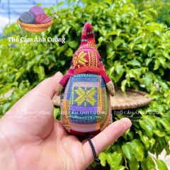 Thú Nhồi Bông Chú Voi Con Thổ Cẩm Dân Tộc Thái - Đồ Chơi Dễ Thương Cho Bé, Quà Tặng Ý Nghĩa Thông Minh