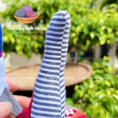 Thú Nhồi Bông Hình Con Rắn Thổ Cẩm Dân Tộc Thái - Quà Tặng Ý Nghĩa Cho Trẻ Em, Vải Thổ Cẩm Mềm Mại, Đường May Chắc Chắn