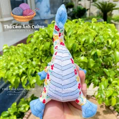 Thú Nhồi Bông Rồng Mắt Lồi Dễ Thương - Đồ Chơi Trẻ Em Chất Liệu Vải Hoa Nhỏ Gọn, Bảo Hành 1 Đổi 1 Tại Thổ Cẩm Ánh Cường