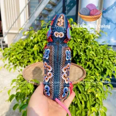 Thú Nhồi Bông Con Hổ Thổ Cẩm Sapa - Gấu Bông Mềm Mại, Quà Tặng Ý Nghĩa Dành Cho Trẻ Em, Chất Liệu An Toàn