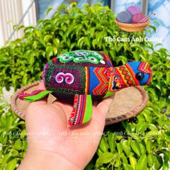 Thú Nhồi Bông Cụ Rùa Hồ Gươm Thổ Cẩm Sapa - Quà Tặng Đáng Yêu Cho Bé - Chất Liệu Mềm Mại, Bảo Hành 1 Đổi 1