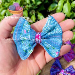 Kẹp Tóc Thổ Cẩm Handmade Sợi Đay Hà Giang - Kẹp Tóc Dệt Tay Màu Sắc Tươi Tắn - Quà Tặng Ý Nghĩa, Phụ Kiện Thời Trang độc đáo
