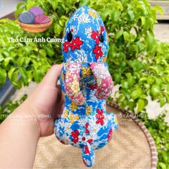 Thú Nhồi Bông Dê Hoa Dễ Thương - Quà Tặng Đồ Chơi Trẻ Em Chất Liệu Vải Hoa Mềm Mại, Bảo Hành 1 Đổi 1