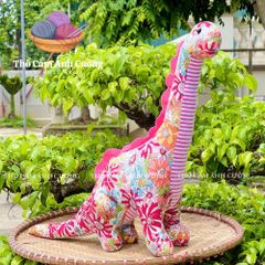 Thú Nhồi Bông Khủng Long Hoa Dễ Thương - Quà Tặng Trẻ Em Chất Liệu Vải Bông Mềm Mại, Bảo Hành 1 Đổi 1