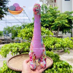 Thú Nhồi Bông Khủng Long Hoa Dễ Thương - Quà Tặng Trẻ Em Chất Liệu Vải Bông Mềm Mại, Bảo Hành 1 Đổi 1