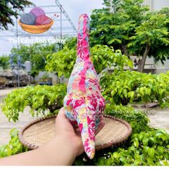 Thú Nhồi Bông Khủng Long Hoa Dễ Thương - Quà Tặng Trẻ Em Chất Liệu Vải Bông Mềm Mại, Bảo Hành 1 Đổi 1