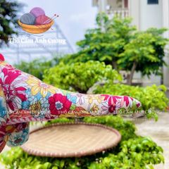 Thú Nhồi Bông Khủng Long Hoa Dễ Thương - Quà Tặng Trẻ Em Chất Liệu Vải Bông Mềm Mại, Bảo Hành 1 Đổi 1