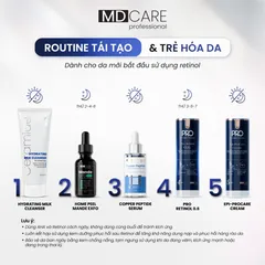 Kem Dưỡng Ẩm MD Care PRO-Retinol 0.6+Tặng sữa rửa mặt 30ml - Giảm Nếp Nhăn, Tăng Độ Đàn Hồi, Dưỡng Da Mịn Mượt, trẻ hóa Dành Cho Mọi Loại Da
