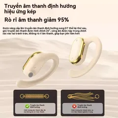 Tai nghe Bluetooth V5.3 không dây X98 - Tai nghe thể thao chống ồn, màn hình LED, nhẹ 8g, âm thanh trong trẻo, thoải mái sử dụng lâu dài
