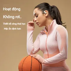 Tai nghe Bluetooth V5.3 không dây X98 - Tai nghe thể thao chống ồn, màn hình LED, nhẹ 8g, âm thanh trong trẻo, thoải mái sử dụng lâu dài