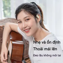 Tai nghe Bluetooth V5.3 không dây X98 - Tai nghe thể thao chống ồn, màn hình LED, nhẹ 8g, âm thanh trong trẻo, thoải mái sử dụng lâu dài