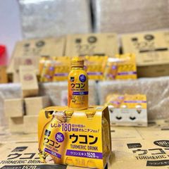 Nước Uống Tinh Chất Nghệ Matsukiyo 6 Chai - Giải Rượu Hiệu Quả, Tăng Cường Sức Khỏe, Hỗ Trợ Tiêu Hóa Từ Nghệ Tươi Nhật Bản