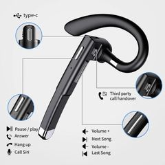 Tai Nghe Không Dây YYK-520 Gen 2 Bluetooth V5.1 - Chống Ồn, Thời Gian Chờ 120 Giờ, Âm Thanh Stereo Cho Thể Thao và Công Việc