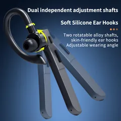 Tai Nghe Bluetooth Không Dây X6 - Mic Khử Tiếng Ồn, Âm Thanh Hi-Fi, Sạc Nhanh Type-C, Thời Trang Cho Thể Thao và Gọi Điện