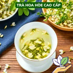 Trà Hoa Hòe Khô Đặc Biệt - Hương Thơm Dịu Dễ Uống, Hỗ Trợ Tim Mạch và Sức Khỏe - Thảo Mộc Thiên Nhiên Cho Giây Phút Thư Giãn