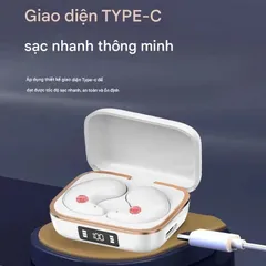 Tai Nghe Bluetooth J-11 V5.4 - Âm Thanh HiFi Chất Lượng Cao, Tương Thích Giảm Ồn, Dùng Được 6 Giờ, Có Micro Đàm Thoại, Thiết Kế Nhỏ Gọn
