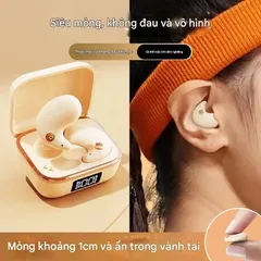Tai Nghe Bluetooth J-11 V5.4 - Âm Thanh HiFi Chất Lượng Cao, Tương Thích Giảm Ồn, Dùng Được 6 Giờ, Có Micro Đàm Thoại, Thiết Kế Nhỏ Gọn