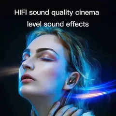Tai Nghe Bluetooth J-11 V5.4 - Âm Thanh HiFi Chất Lượng Cao, Tương Thích Giảm Ồn, Dùng Được 6 Giờ, Có Micro Đàm Thoại, Thiết Kế Nhỏ Gọn
