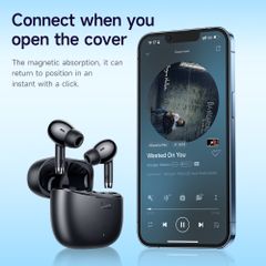 Tai Nghe Bluetooth Hoco EQ2 TWS V5.3 - Tai Nghe Không Dây Có Mic, Nghe Nhạc 7 Giờ, Thiết Kế Sang Trọng, Hỗ Trợ Siri