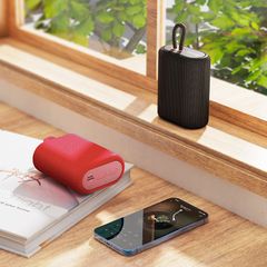Loa Bluetooth Không Dây Hoco BS47 Mini - Âm Thanh Hay, Kết Nối USB, Thẻ Nhớ, Thời Gian Nghe 5 Giờ - Tiện Dụng Cho Đi Du Lịch